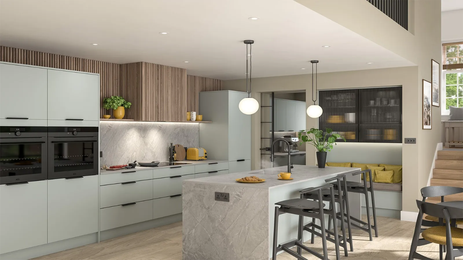 Contemporary kitchen design by T M Joinery