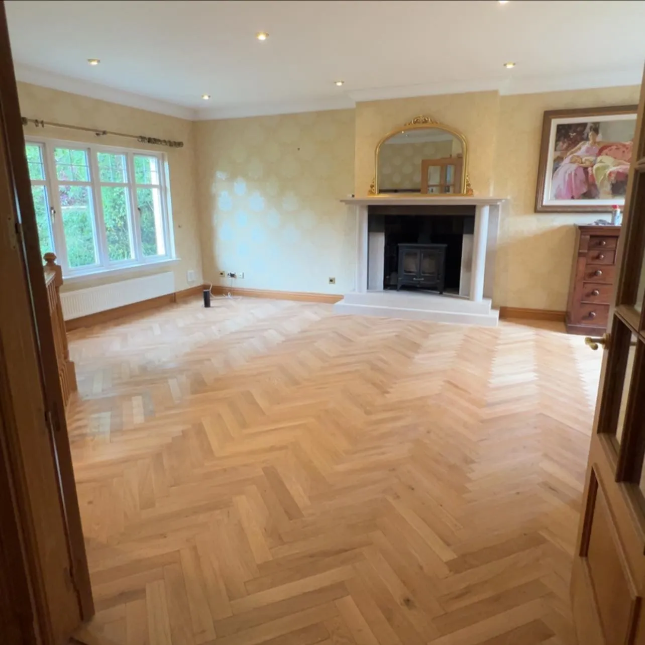 Hardwood flooring fitted by T M Joinery