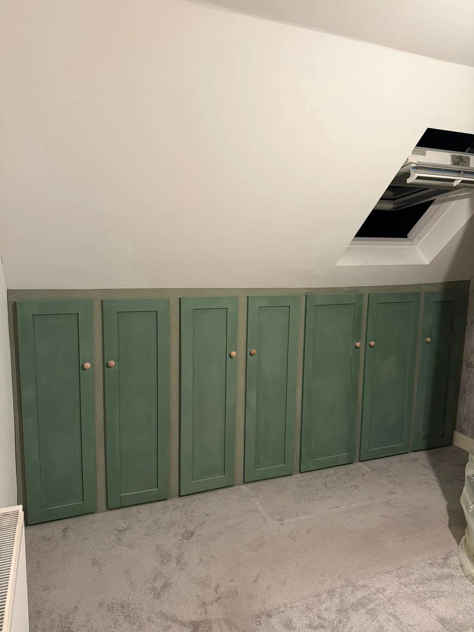 Custom wardrobe fitted by T M Joinery — Scottish Borders